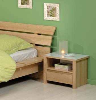 Furniture123 Space Bedside Cabinet
