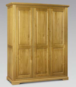 Furniture123 Spencer Pine 3 Door Wardrobe