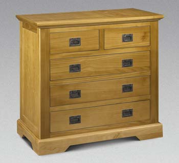 Furniture123 Spencer Pine 5 Drawer Chest - FREE NEXT DAY