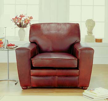 Furniture123 Statton Leather Armchair