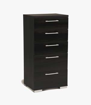 Furniture123 Stowe 5 Drawer Chest in Wenge