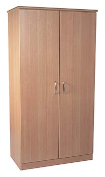 Furniture123 Stratford Wide 2 Door Wardrobe in Beech
