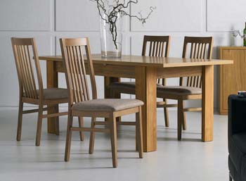 Furniture123 Stratton Extending Dining Table in Oak