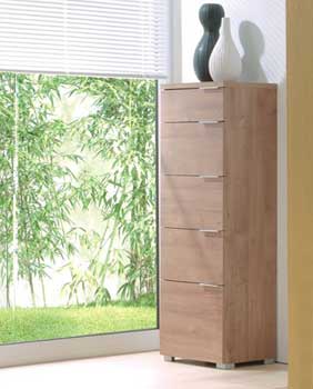 Furniture123 Stylus 5 Drawer Chest 12404