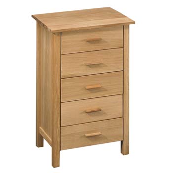 Furniture123 Suffolk 5 Drawer Chest - FREE NEXT DAY DELIVERY