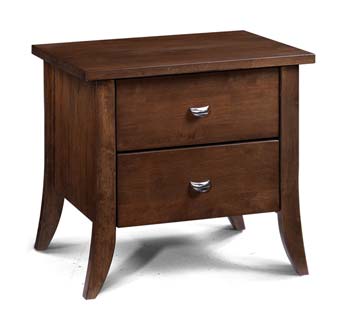 Furniture123 Sumatra 2 Drawer Bedside Chest - FREE NEXT DAY