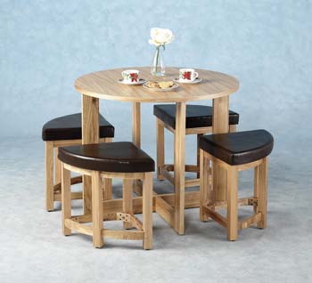Furniture123 Susie Stowaway Dining Set - FREE NEXT DAY DELIVERY