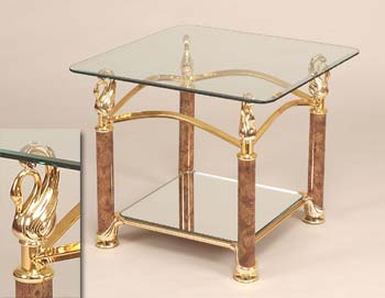 Furniture123 Swan End Table