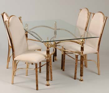 Furniture123 Swan Rectangular Dining Table