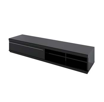 Furniture123 Sylvie Black Wide TV Unit
