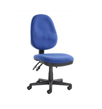 System Blue Fabric Office Chair
