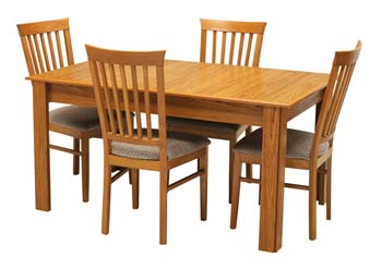 Furniture123 Templeton Extending Dining Table in Teak