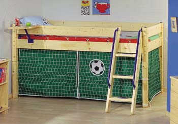 Furniture123 Thuka Maxi 6 - Midsleeper with Football Tent