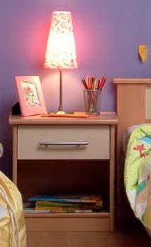 Furniture123 Thuka Zoom 5 - 1 Drawer Bedside Table