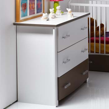 Furniture123 Tobie Kids 3 Drawer Chest