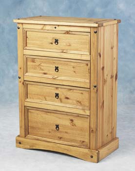 Furniture123 Toledo 4 Drawer Chest - FREE NEXT DAY DELIVERY