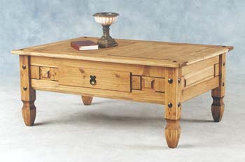 Furniture123 Toledo Pine Coffee Table - FREE NEXT DAY DELIVERY