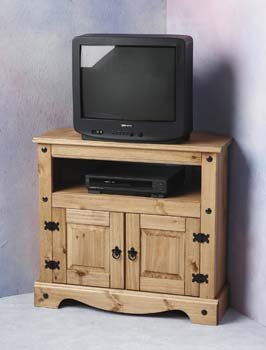 Furniture123 Toledo Pine Corner TV Unit