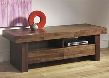 Furniture123 Tomoko Walnut Entertainment Unit