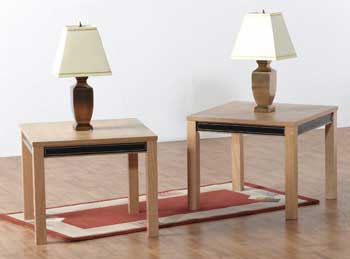 Furniture123 Treviso Lamp Table in Brown