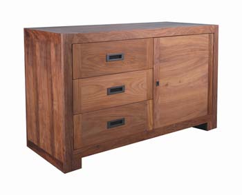 Furniture123 Tribek Sheesham Small Sideboard - FREE NEXT DAY