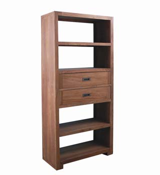 Furniture123 Tribek Wide Bookcase