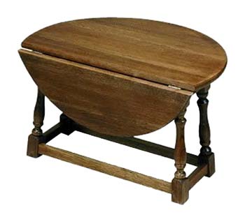 Tudor Manor Drop Leaf Table