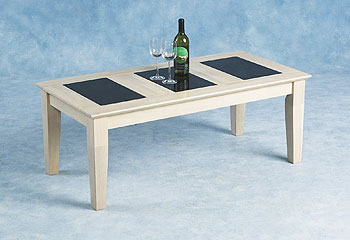 Furniture123 Tuscan Coffee Table in Blush Lime
