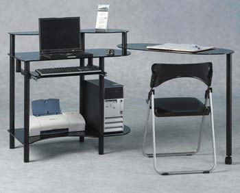 Twilight Swivel Computer Desk - FREE NEXT DAY