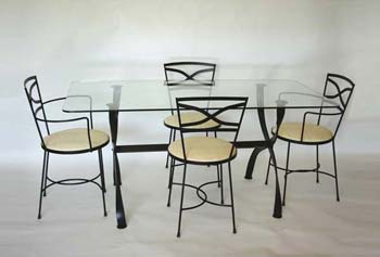 Furniture123 Umbria Rectangular Dining Set