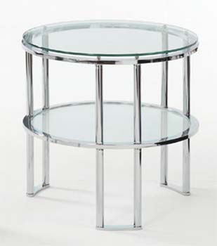 Furniture123 Urban Round Lamp Table