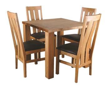 Furniture123 Vanda Square Dining Set - FREE NEXT DAY DELIVERY