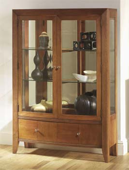 Furniture123 Vermont Double Display Cabinet