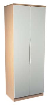 Verona Birch 2 Door Plain Wardrobe
