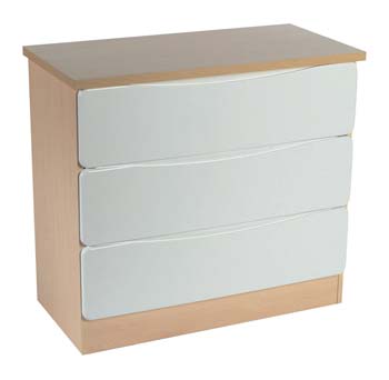 Furniture123 Verona Birch 3 Drawer Chest
