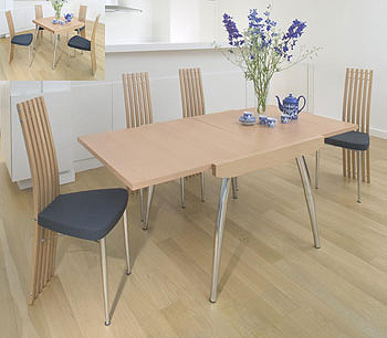 Furniture123 Vieste Extending Dining Table