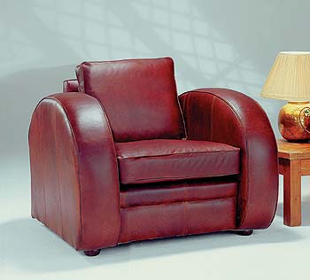 Furniture123 Waldorf Leather Armchair