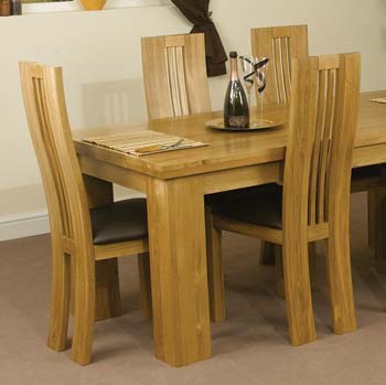 Furniture123 Warebridge Solid Oak Dining Chair (pair)