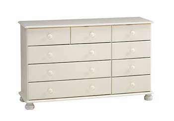 Furniture123 Wessex White 2 3 4 Drawer Chest