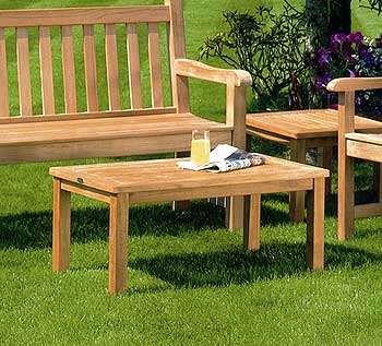 Furniture123 Westminster Teak Rectangular Coffee Table