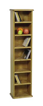 Furniture123 Wokingham Pine Slim Bookcase