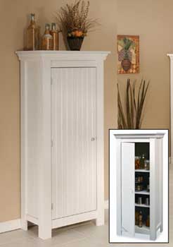 Woodbridge Storage Cabinet in Aged White 30314