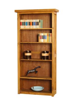 Furniture123 Woodsen Pine Tall Bookcase