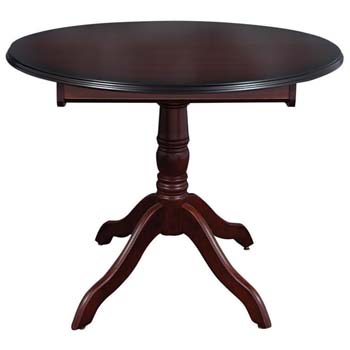 Furniture123 Yeovil Round Extending Dining Table