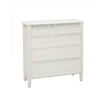 Furniture123 Zurich White 3 2 Drawer Chest