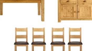 Furnitureland Lyon Extending Dining Table,4