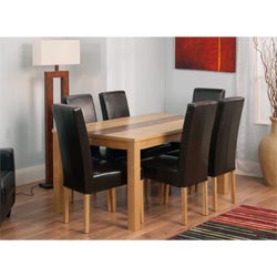 - Eden Dining Table with 6 Chairs