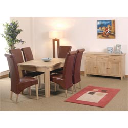 Furniturelink - Galaxy 160cm Dining Table with