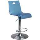 FurnitureToday Acrylic backrest bar stool