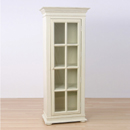 FurnitureToday Amaryllis French 1 door glass cabinet